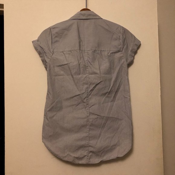 J. Crew Factory Pinstripe Popover - Picture 4 of 5